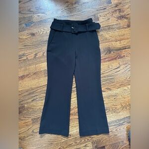 & Other Stories Black High-Waisted Fitted Pants Women